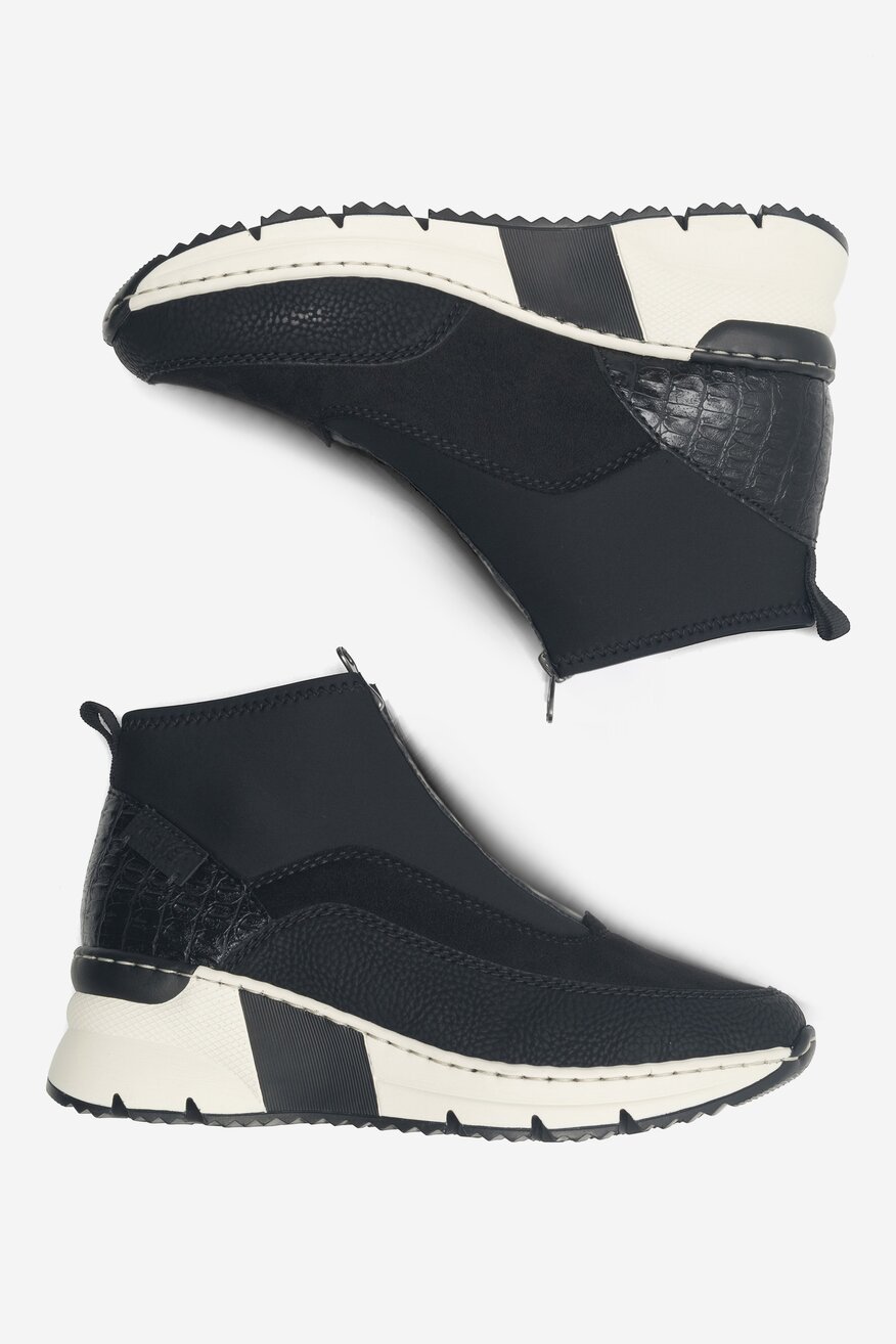 Botki Rieker N6352-00 Czarny