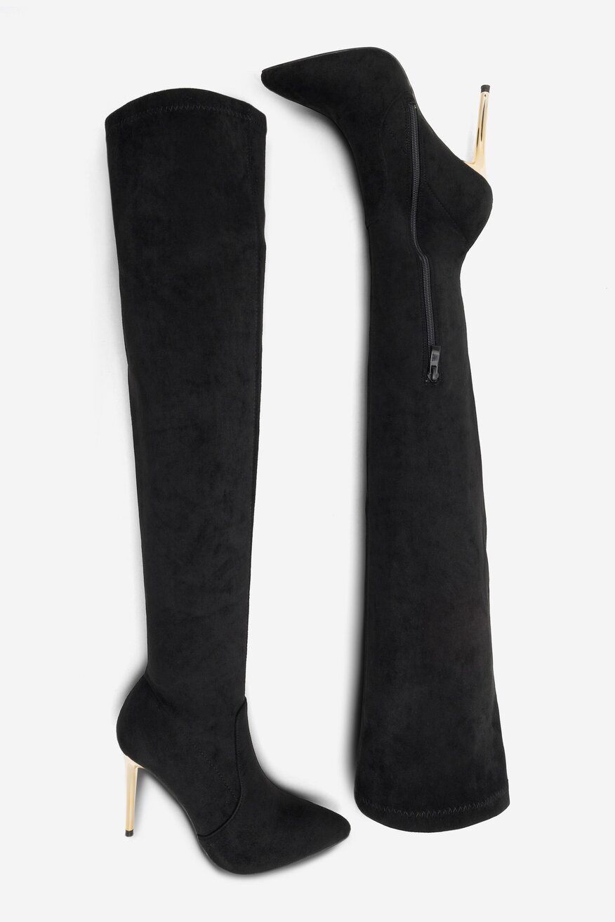 Kozaki DeeZee RAMONA HJDY230101 Czarny