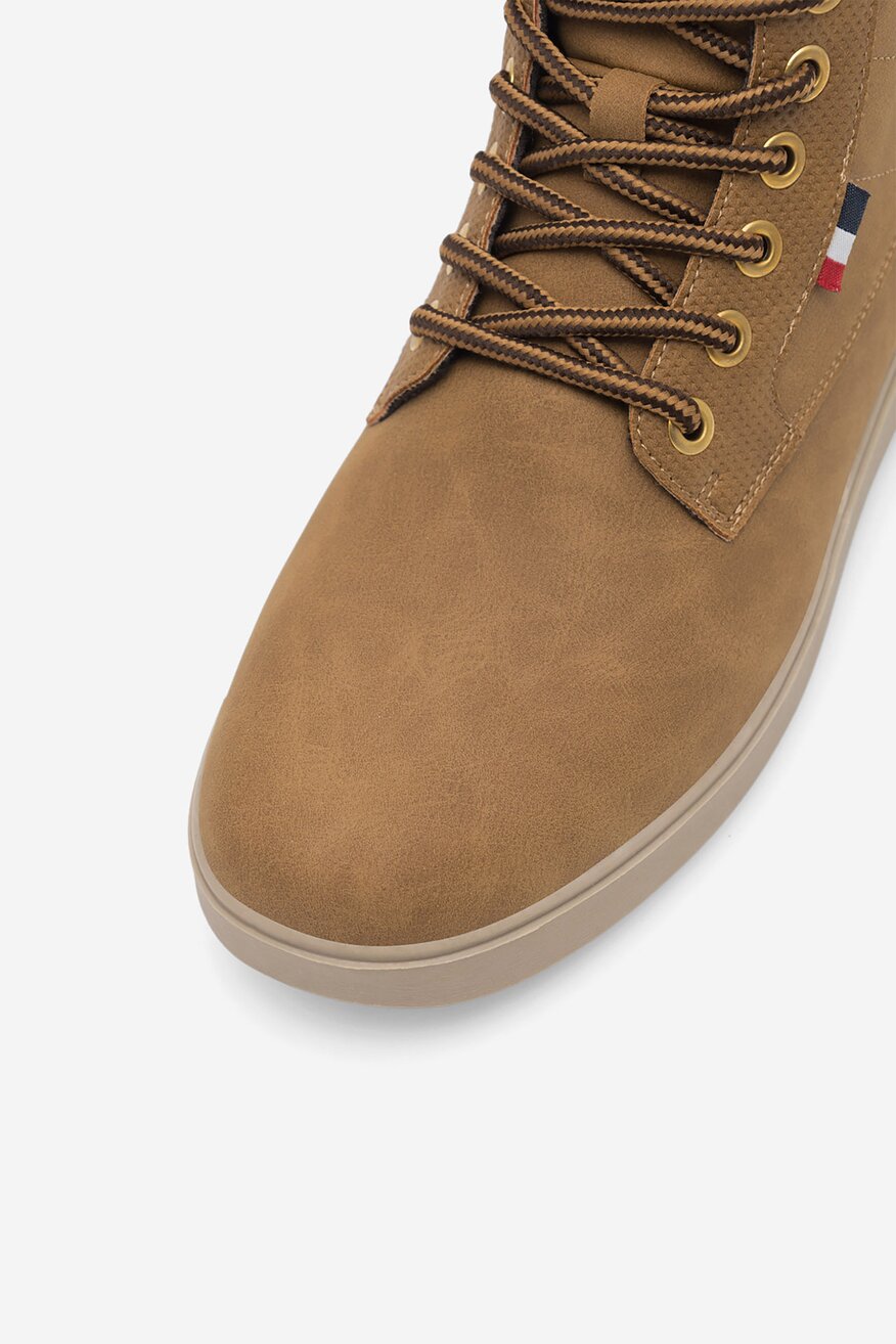 Sneakers U.S. POLO ASSN. HOOVER001M/CUY1 Brązowy