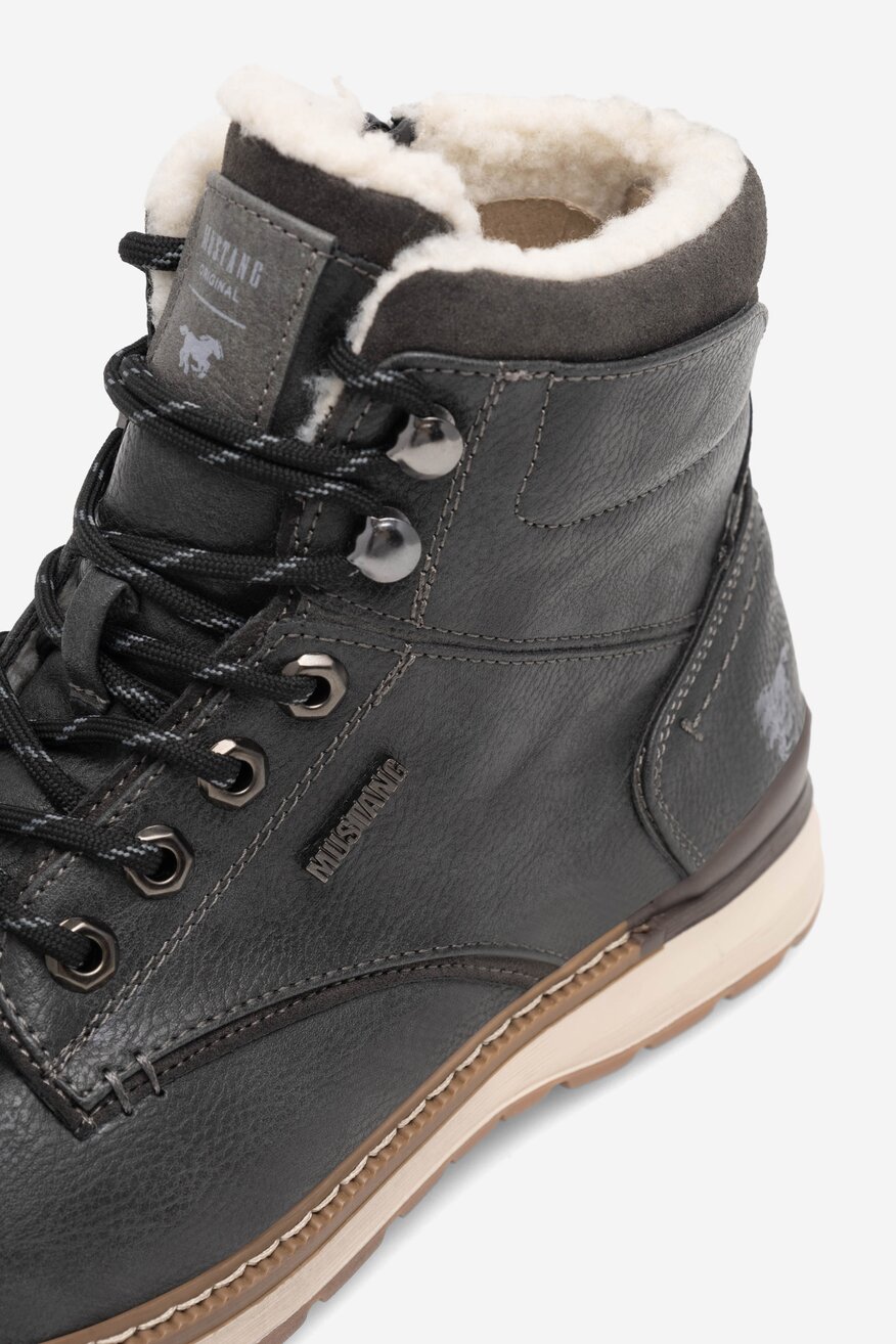 Trzewiki Mustang 4141-604 Szary