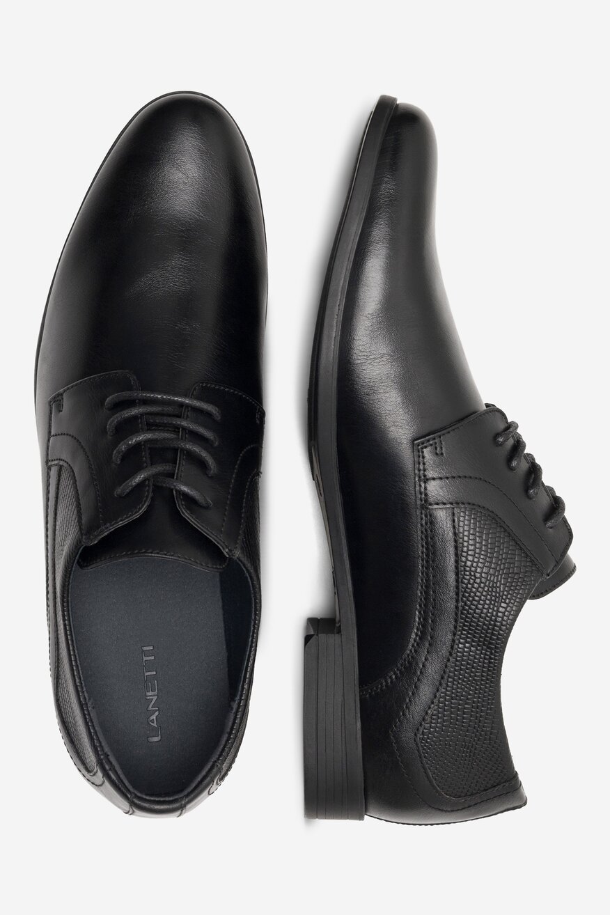 Półbuty Lanetti MYL8417-2 Czarny