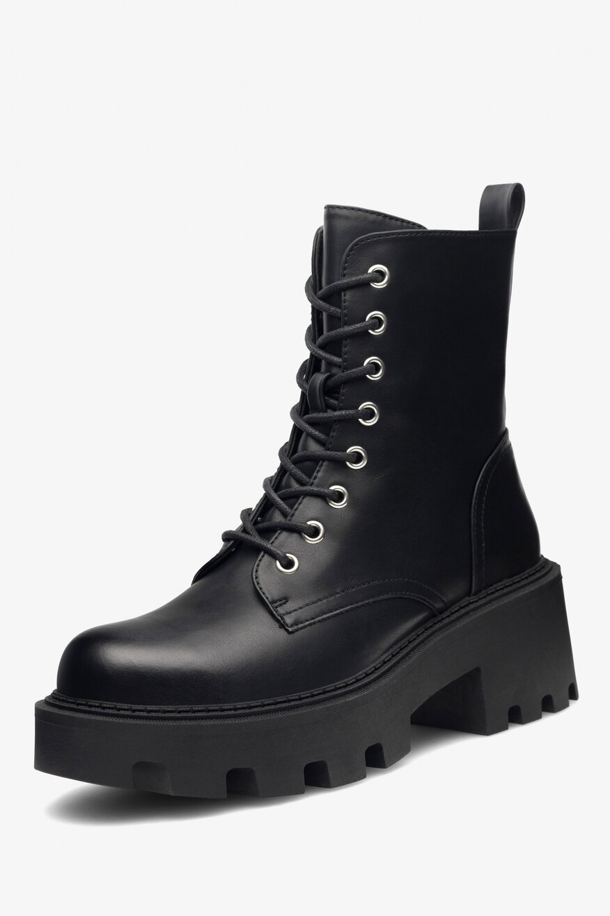 Trzewiki DeeZee BRANKA H67091-3 Czarny