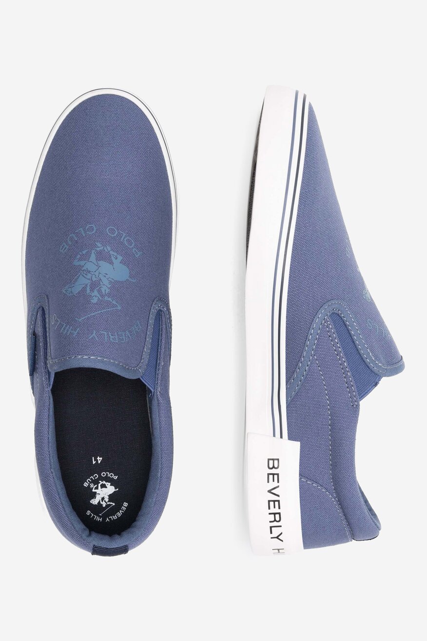 Trampki Beverly Hills Polo Club BHPC025M Niebieski