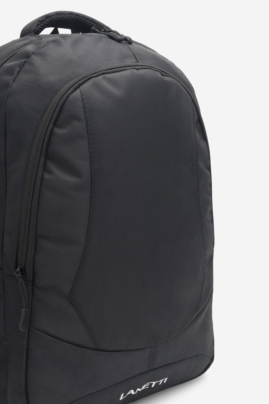 Plecak Lanetti LAN-M-003-S23 Czarny