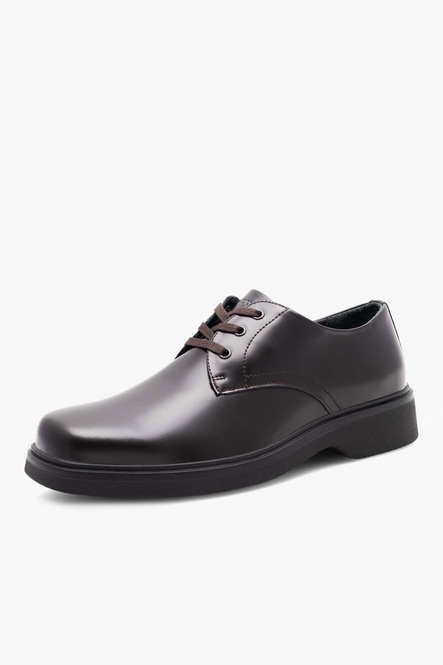 Półbuty Badura JIMM-01 123AM Brązowy ciemny