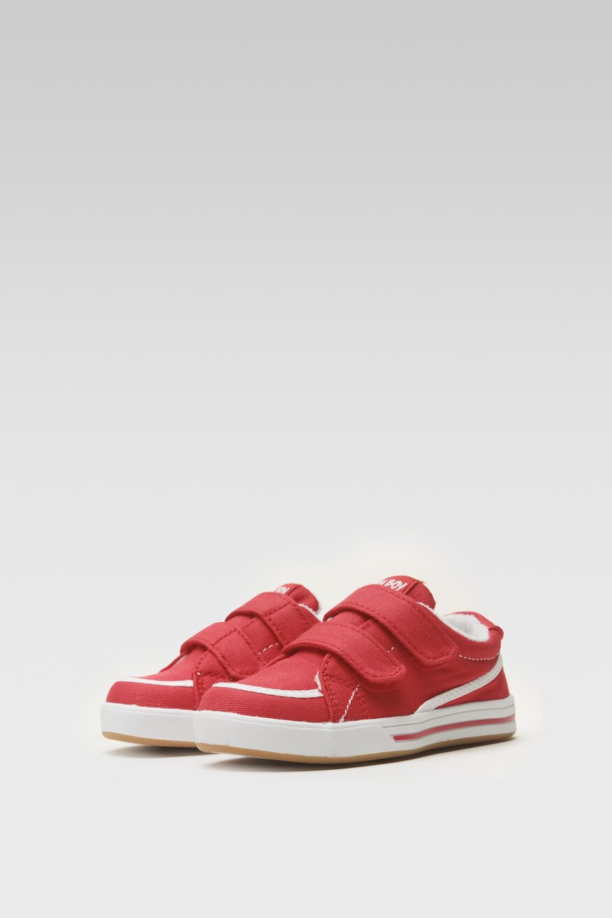 Półbuty Action Boy CP23-6090 Czerwony