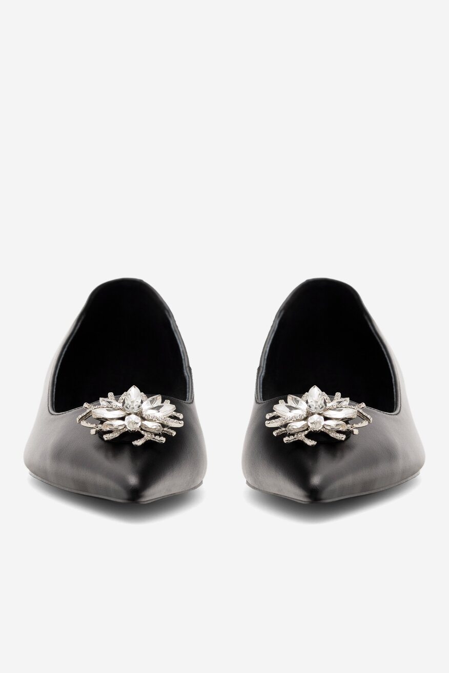 Baleriny Sergio Bardi WFA2529-1Z-SB Czarny