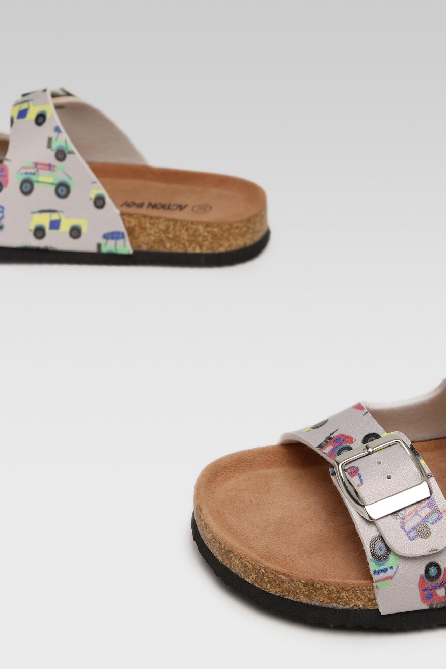 Klapki Action Boy AGK21136 Szary