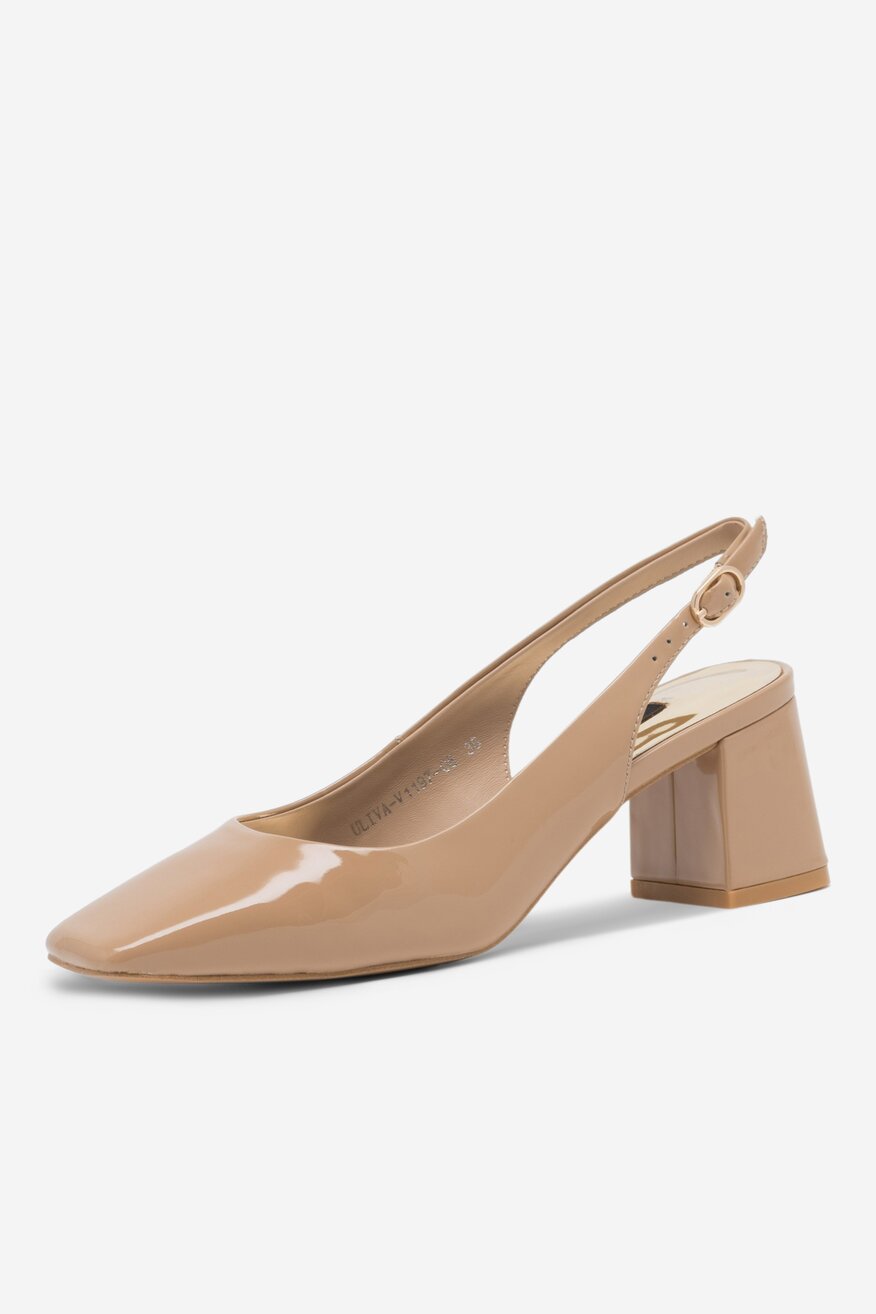 Czółenka Gino Rossi ULIVA-V1197-06 Beżowy