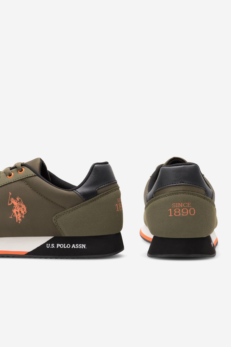 Sneakers U.S. POLO ASSN. NOBIL011M/CNH1 Zielony ciemny