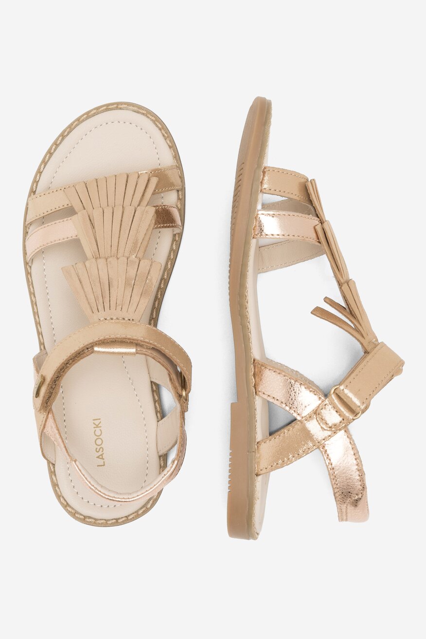 Sandały Lasocki Young VERNIS CI12-3027-01 Złoty