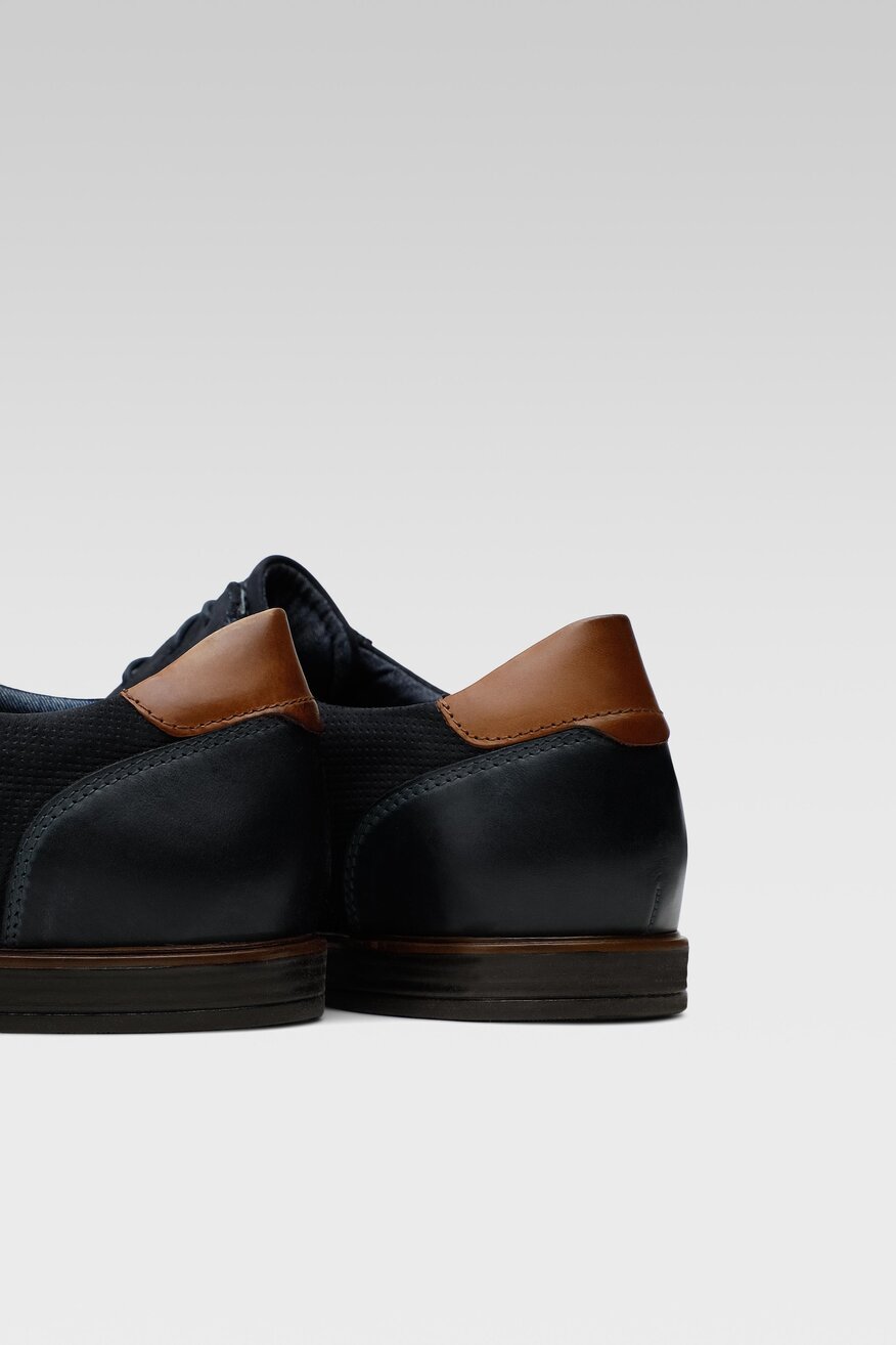 Półbuty Cesare Cave BRAZIL-24 MB Granatowy