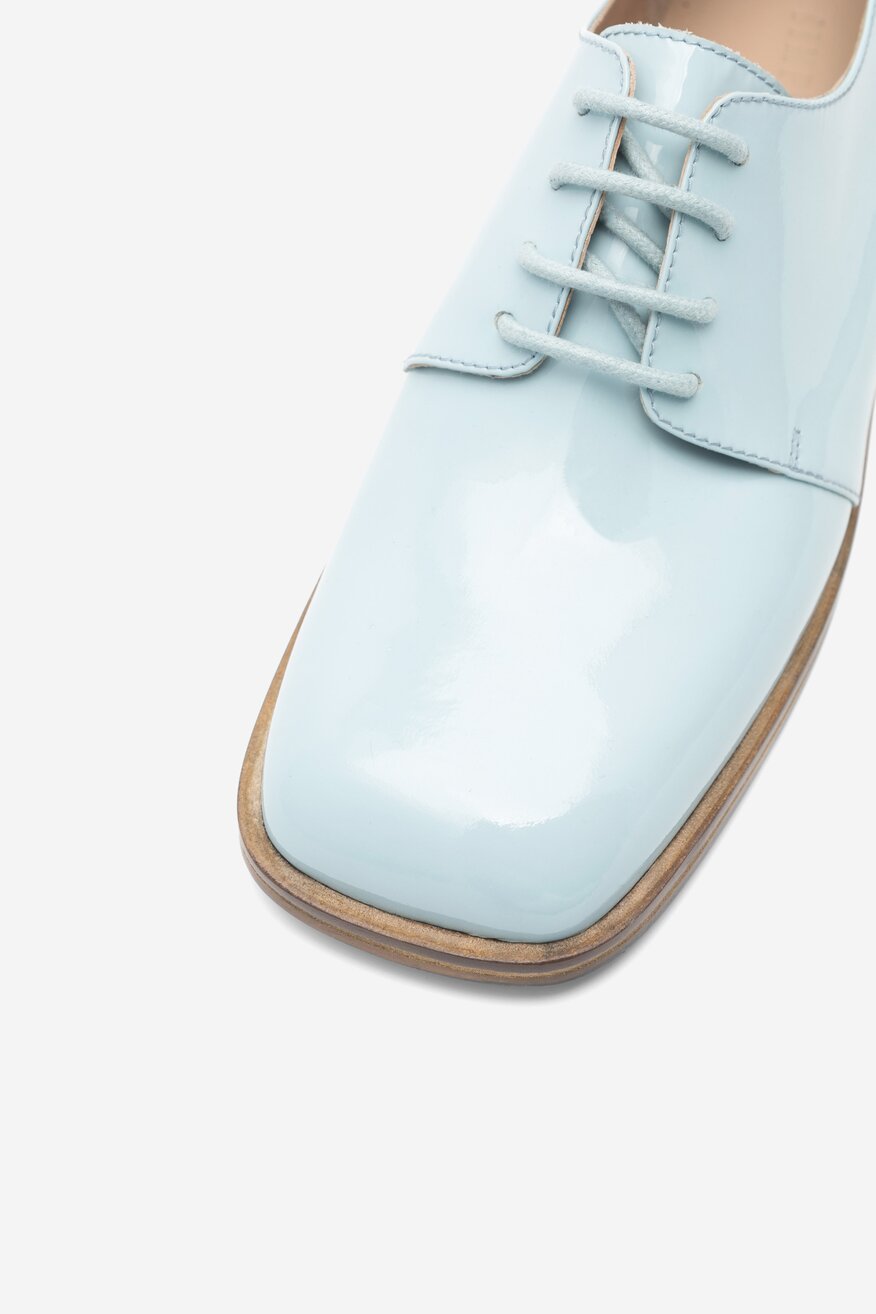 Półbuty SIMPLE VALENCIA-107725 Niebieski jasny