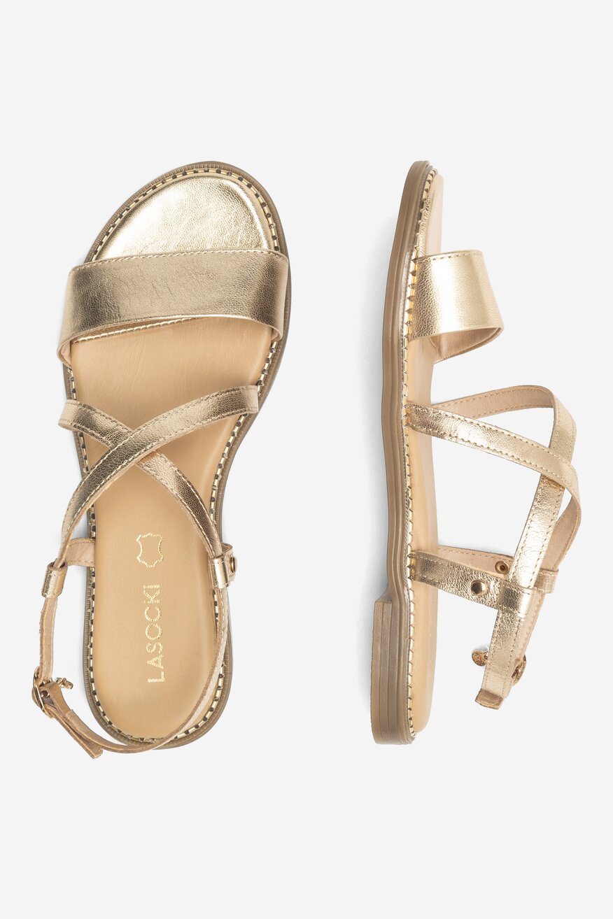 Sandały Lasocki KATE RST-KATE-01 Złoty