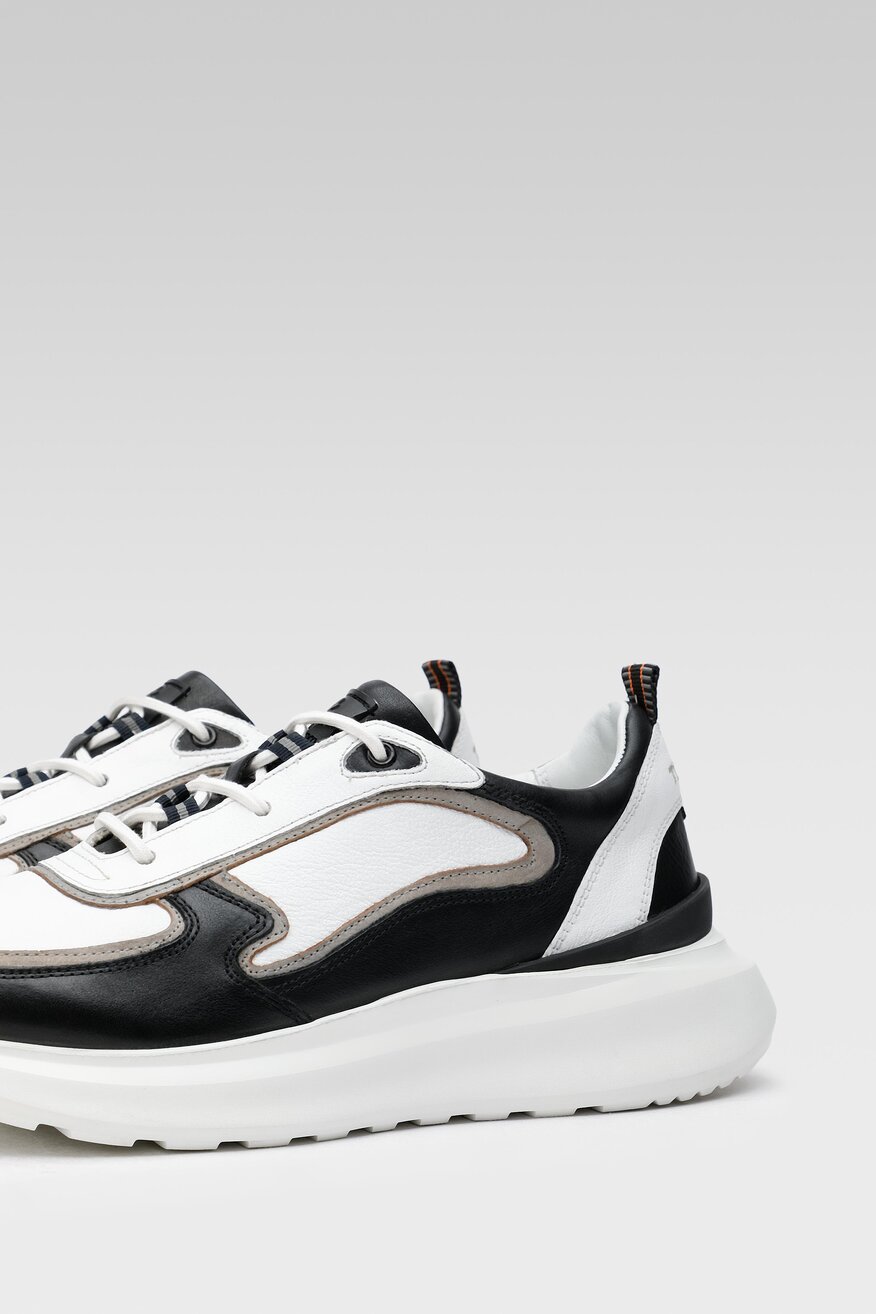 Półbuty Togoshi MI08-GREENE-01 Biały