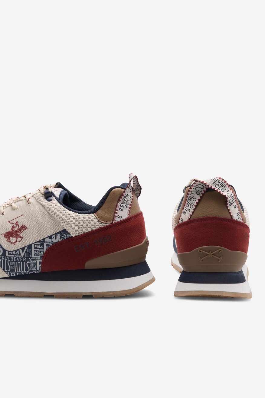 Półbuty Beverly Hills Polo Club PASEO-01 Beżowy