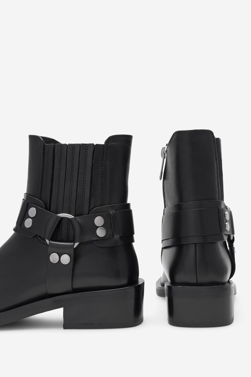 Botki Badura ROMA-01W4-001 Czarny