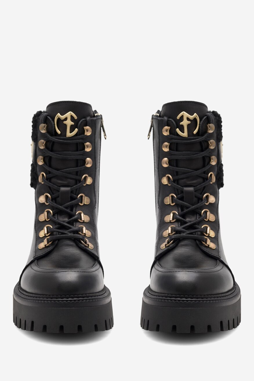 Trzewiki EVA MINGE AGNITA-4050 Czarny