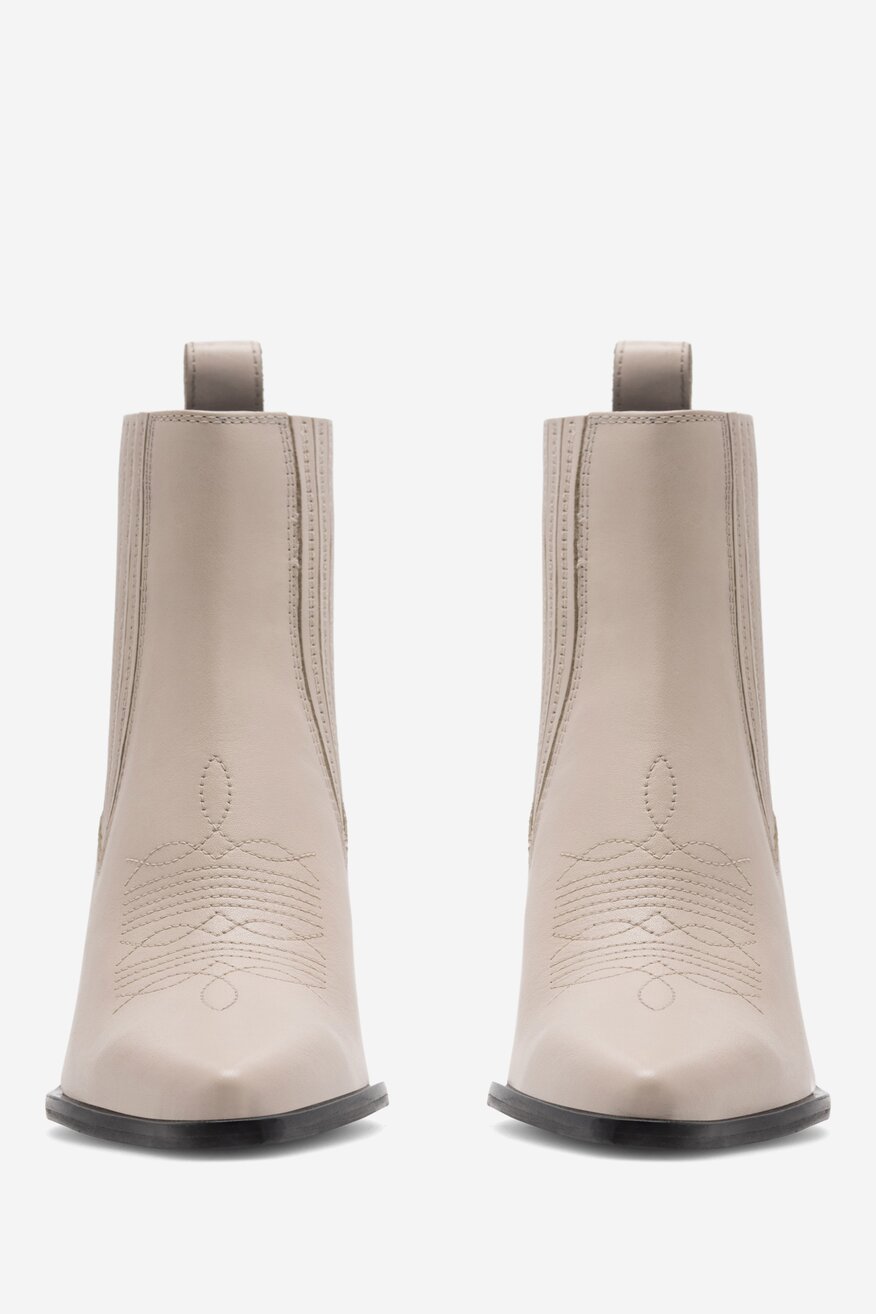 Botki Badura COIMBRA-110432 Biały