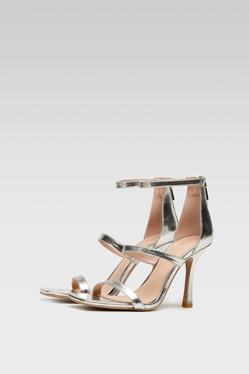 Sandały Badura 001.26029 Srebrny