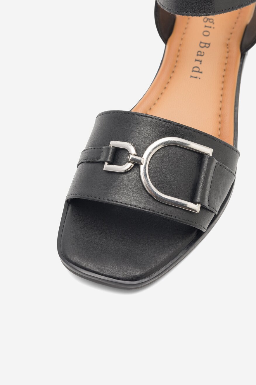 Sandały Sergio Bardi WI16-B1033-03SB Czarny