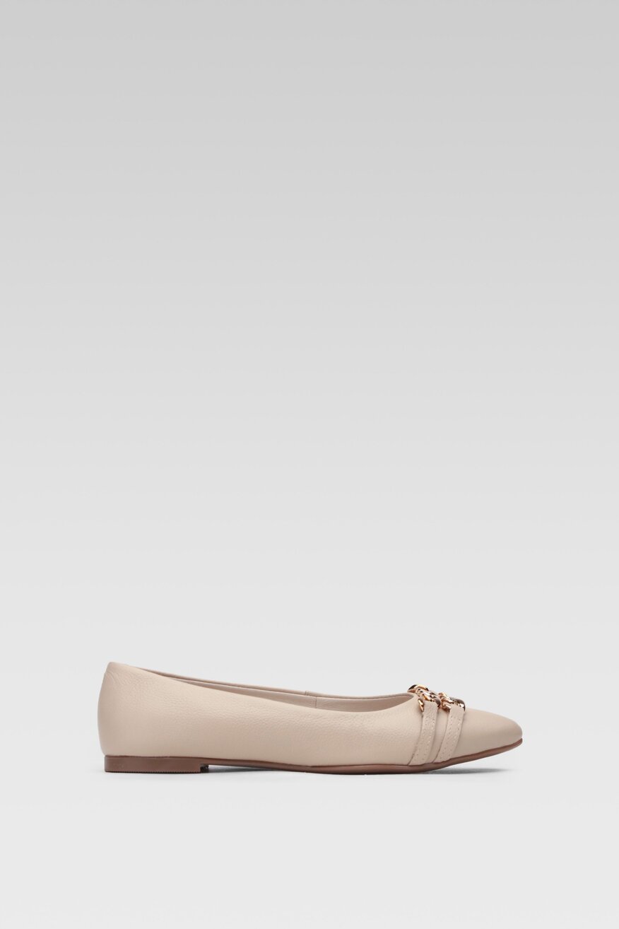 Baleriny Lasocki NOEL RST-NOEL-31 Beżowy