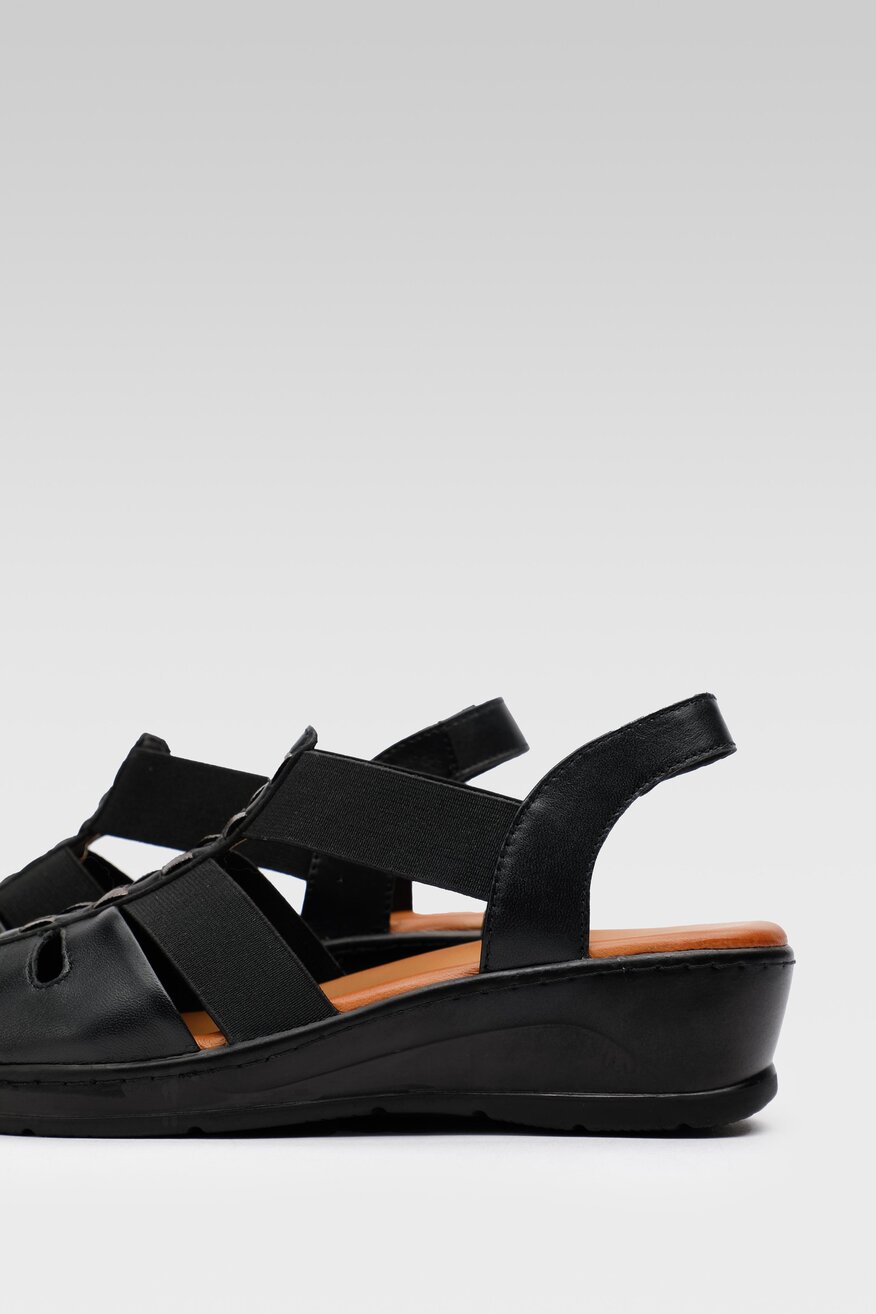 Sandały Go Soft WI16-SHEENA-03 Czarny