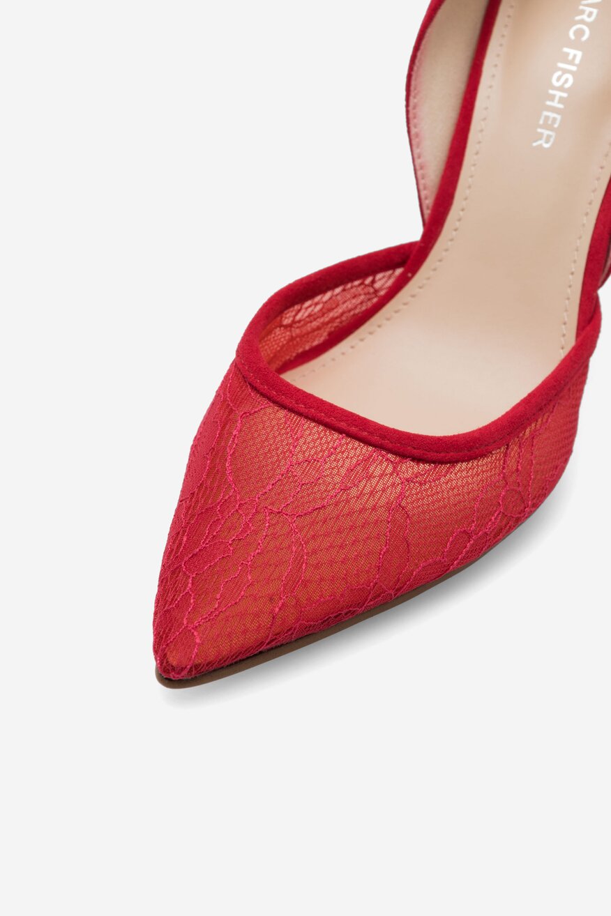 Czółenka MARC FISHER F-CHRISTEY MRE01 Czerwony