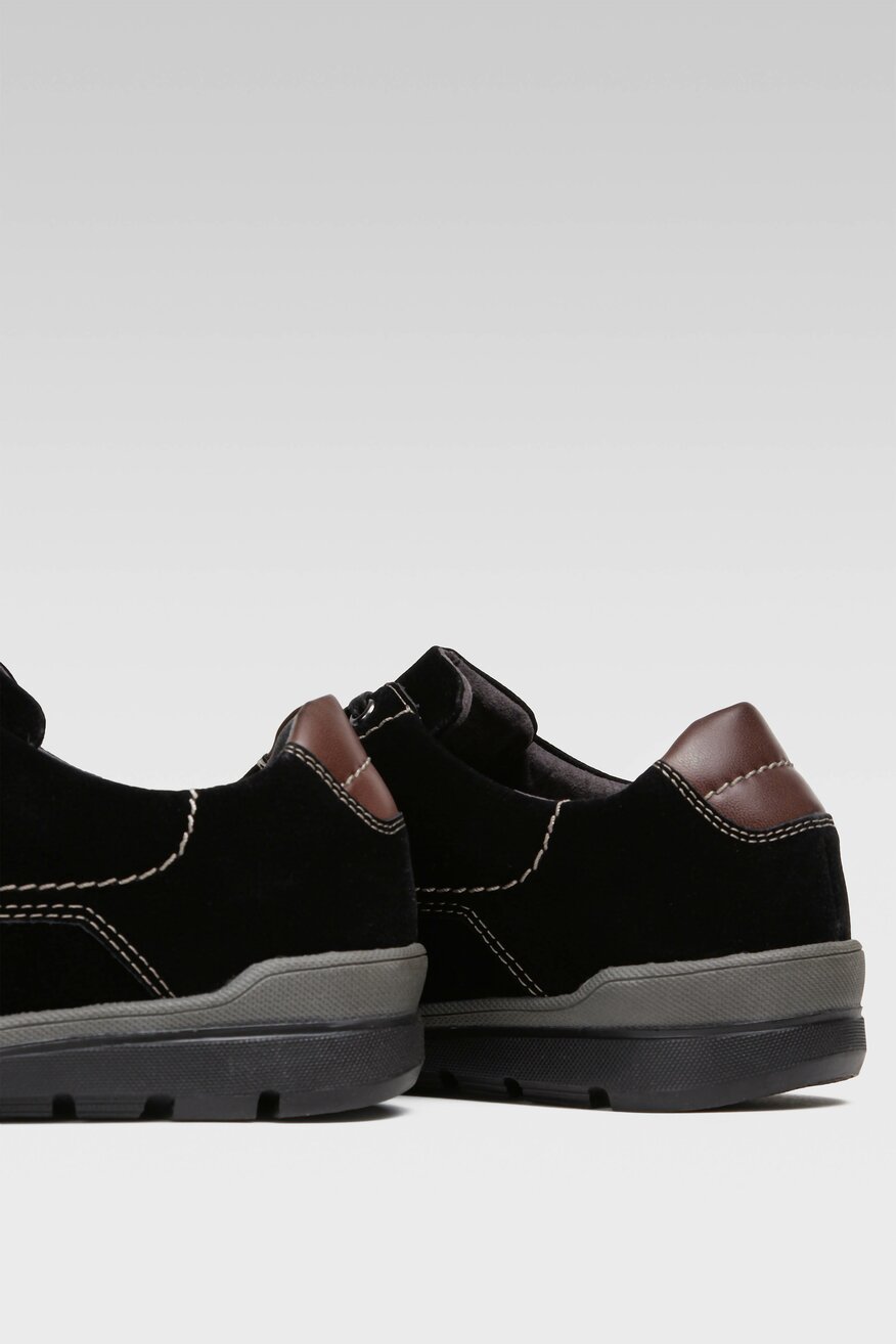 Półbuty Lanetti MBS-TOLEDO-06 Czarny