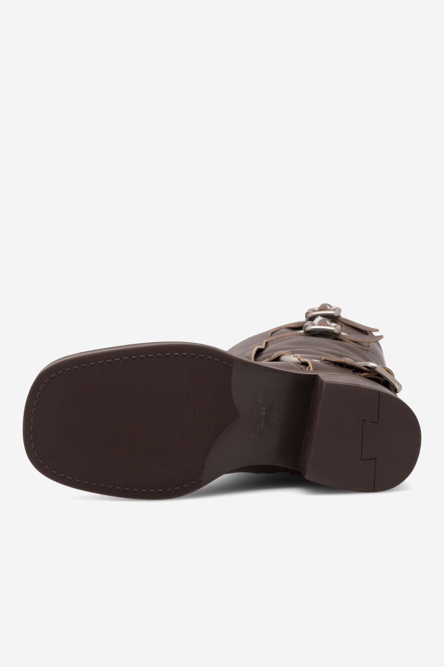 Kozaki Badura MANGUALDE-V1272-515 Brązowy