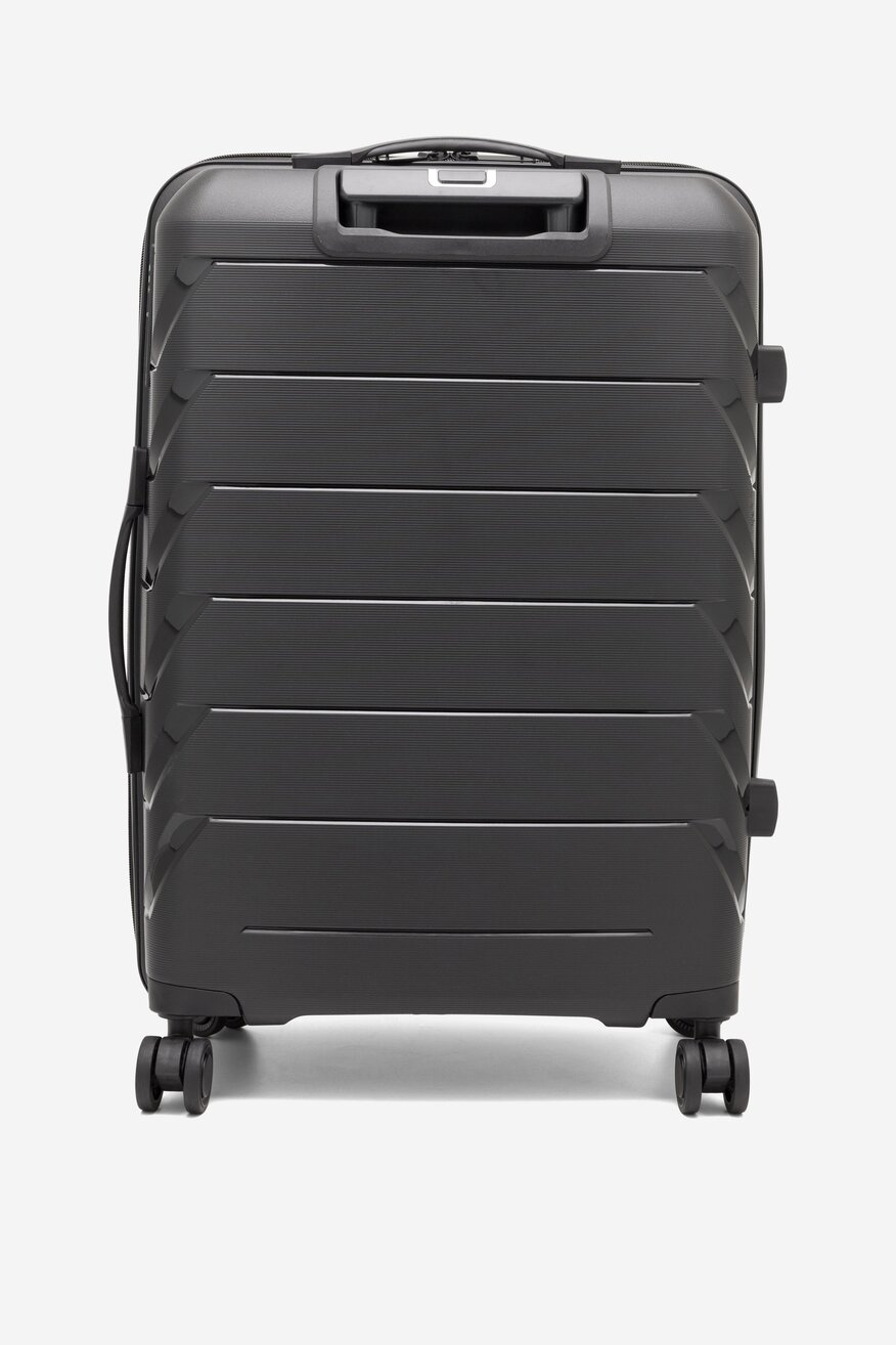 Walizka Lasocki WAL-M-05BLACK-04 Czarny