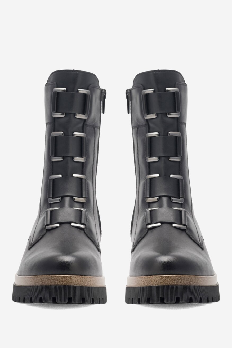 Botki Remonte D1B75-01 Czarny