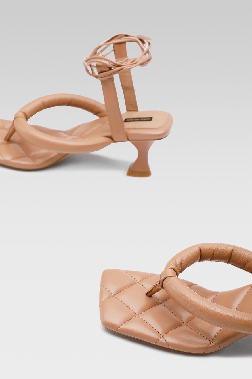 Sandały Gino Rossi V907-331 Beżowy