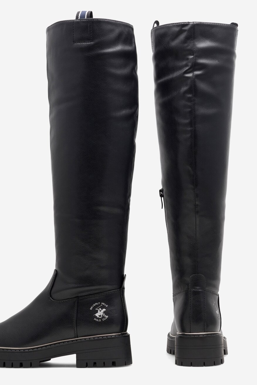 Kozaki Beverly Hills Polo Club WS13202-02 Czarny