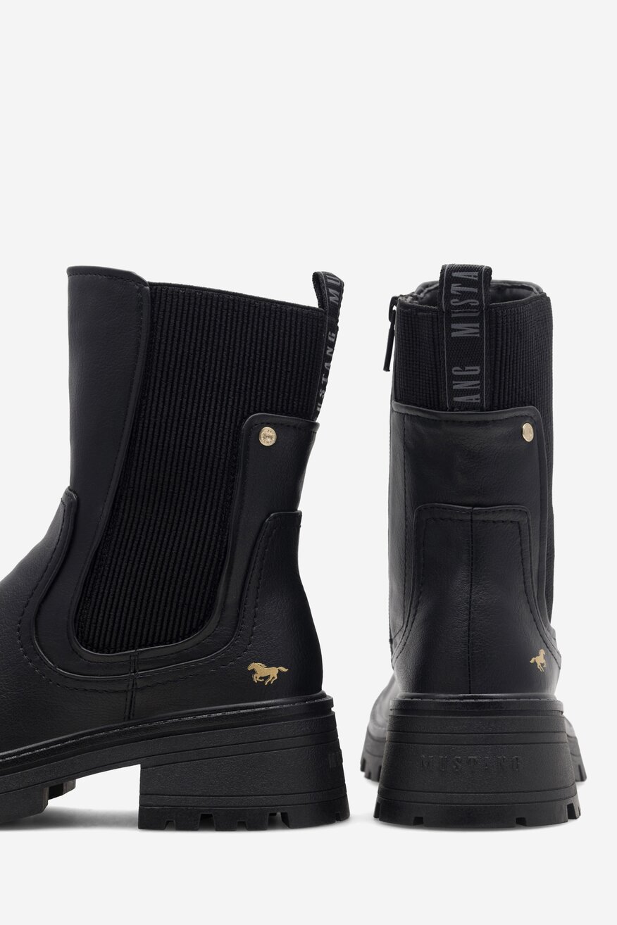 Botki Mustang 1469-501 Czarny