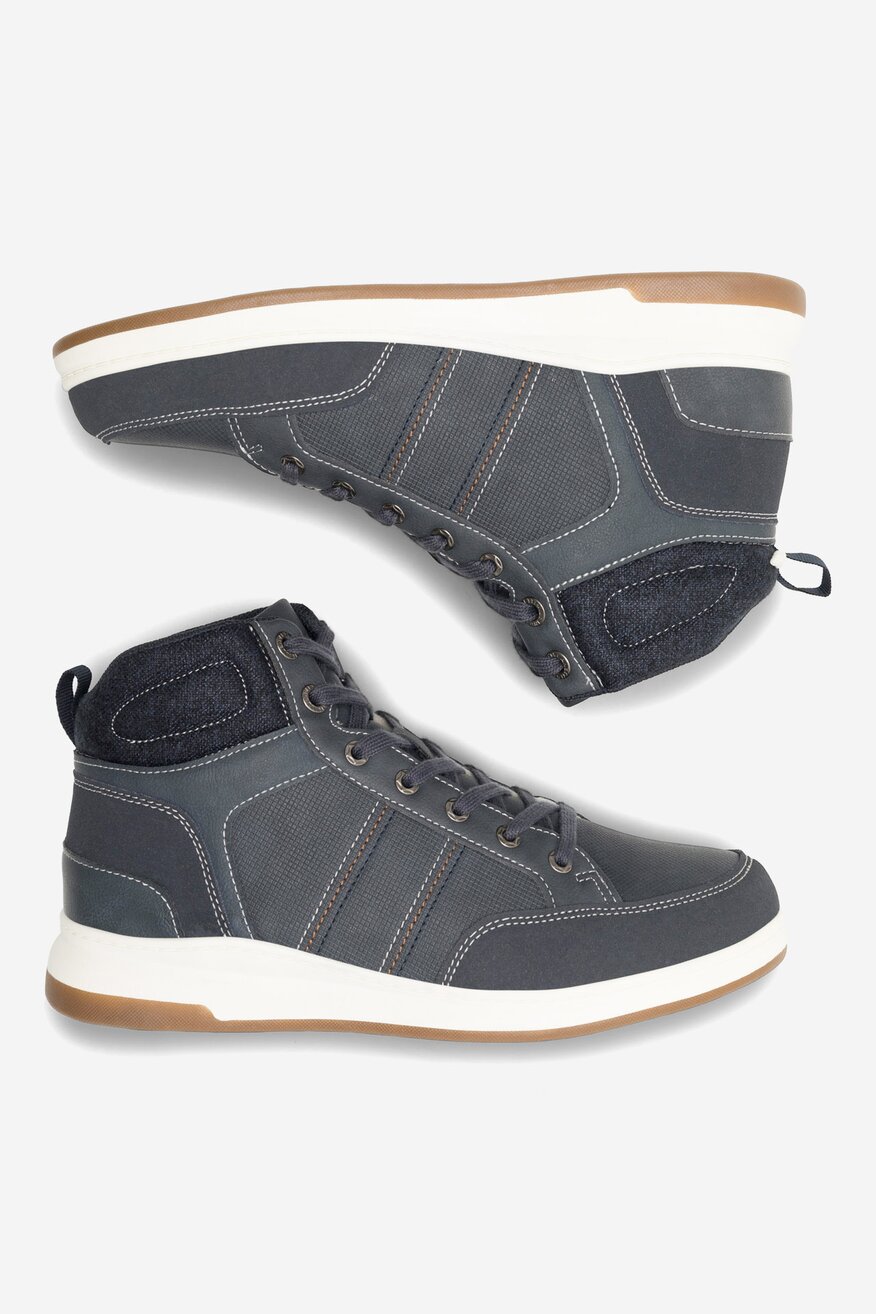 Trzewiki Lanetti MP07-11714-01 Granatowy