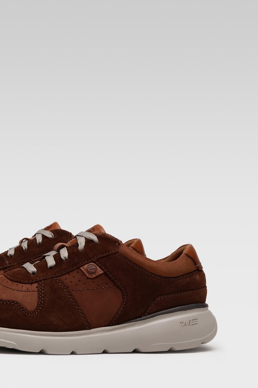 Półbuty Clarks 26163859 Brązowy