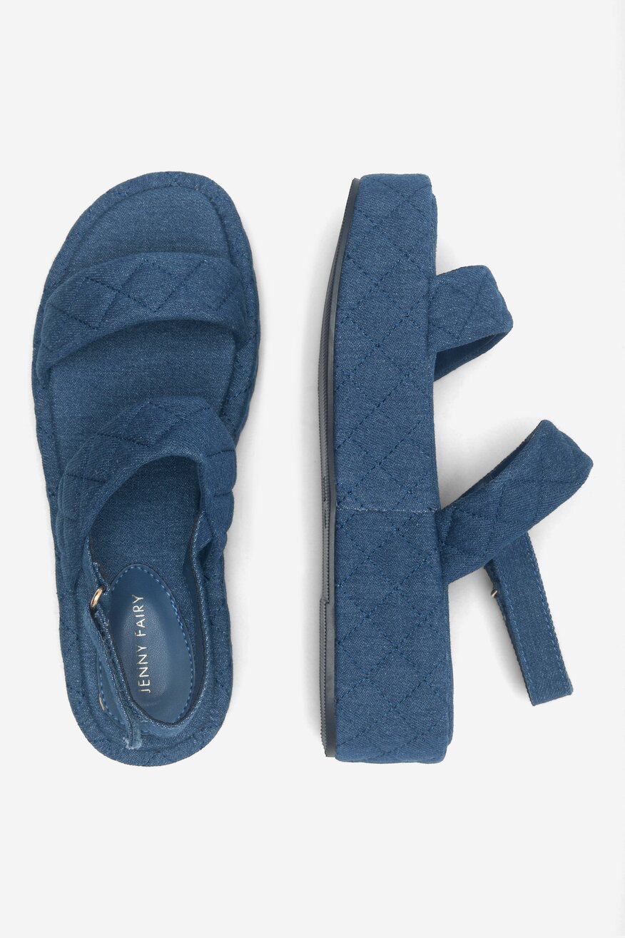 Sandały Jenny Fairy BOLLY KN1413A-01 Jeansowy