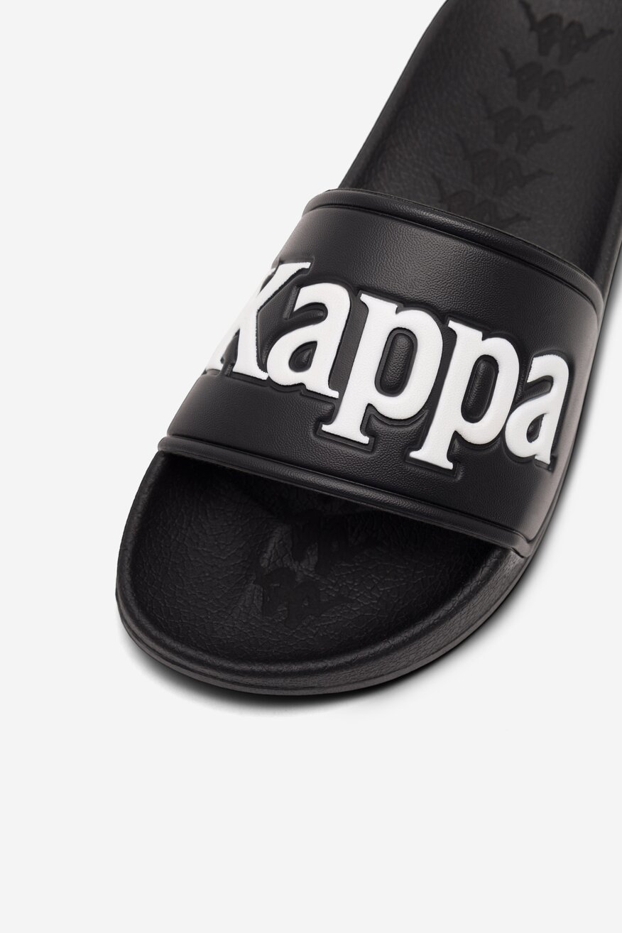 Klapki Kappa 304JPU0 901-W Czarny