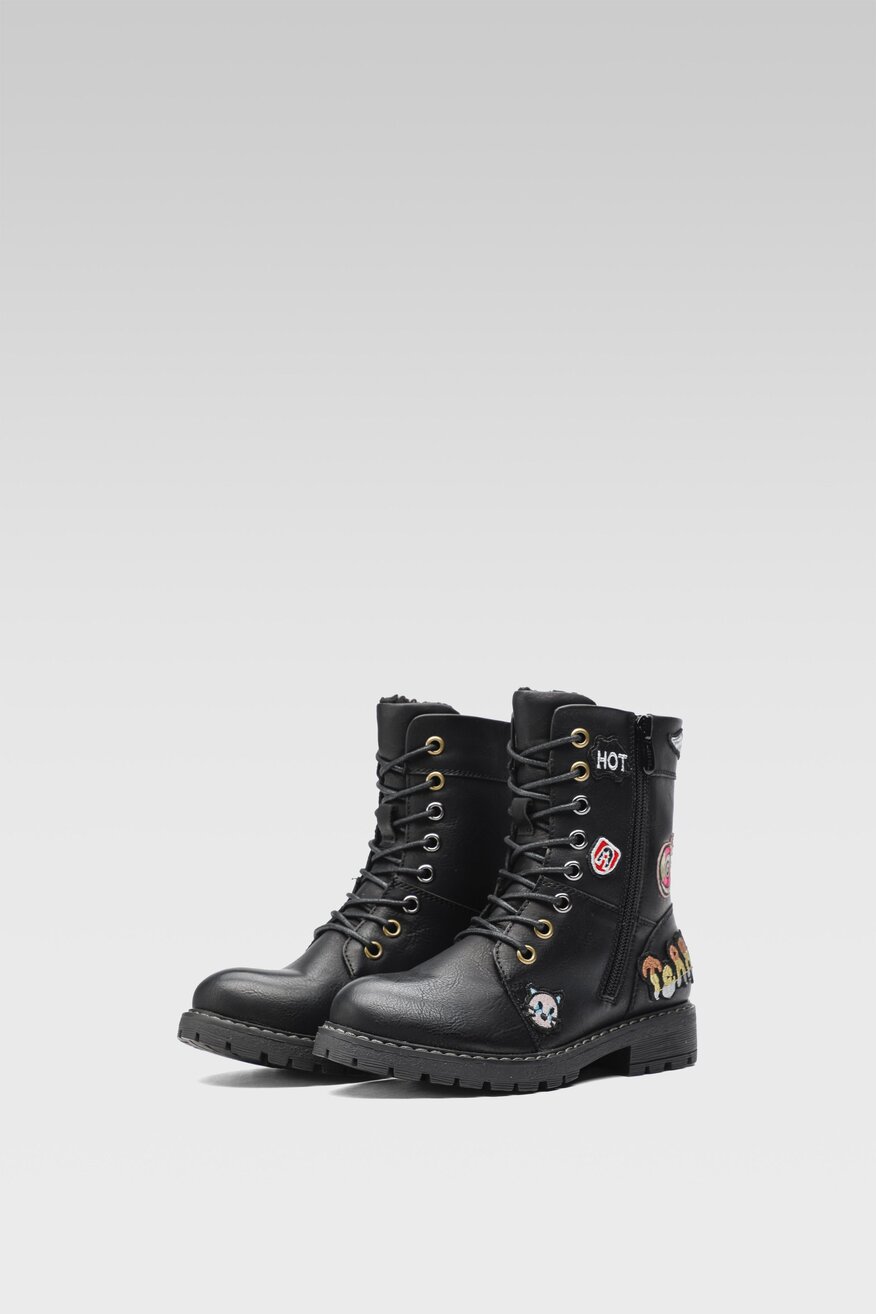 Kozaki Nelli Blu CS2665-06 Czarny