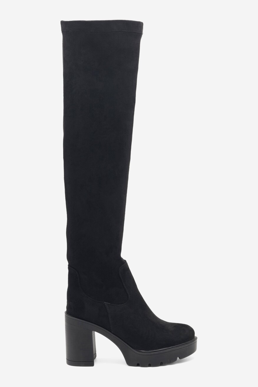 Kozaki DeeZee WS19343-01 Czarny