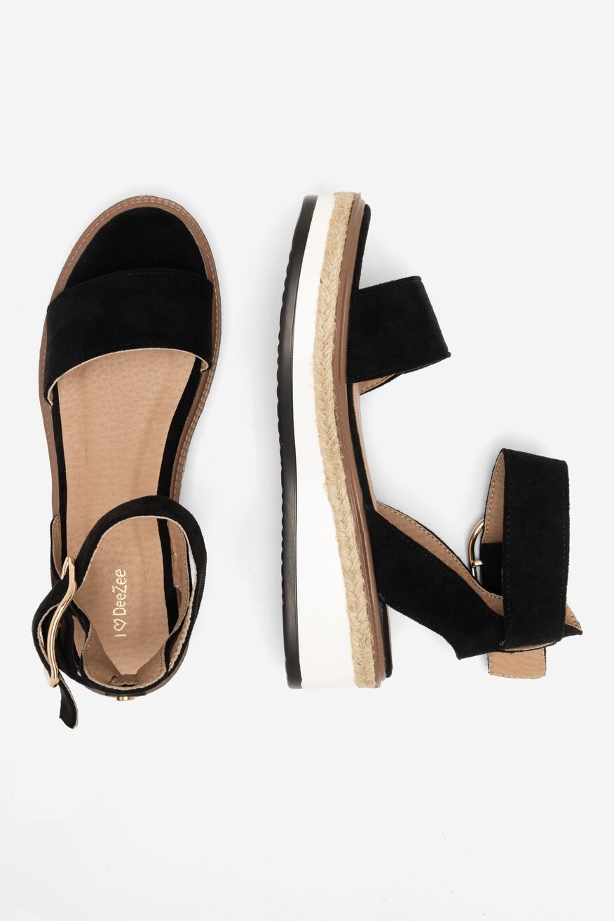 Sandały DeeZee WS091-01 Czarny