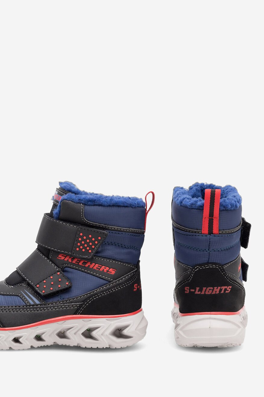 Botki Skechers 90588L NVBK Niebieski ciemny