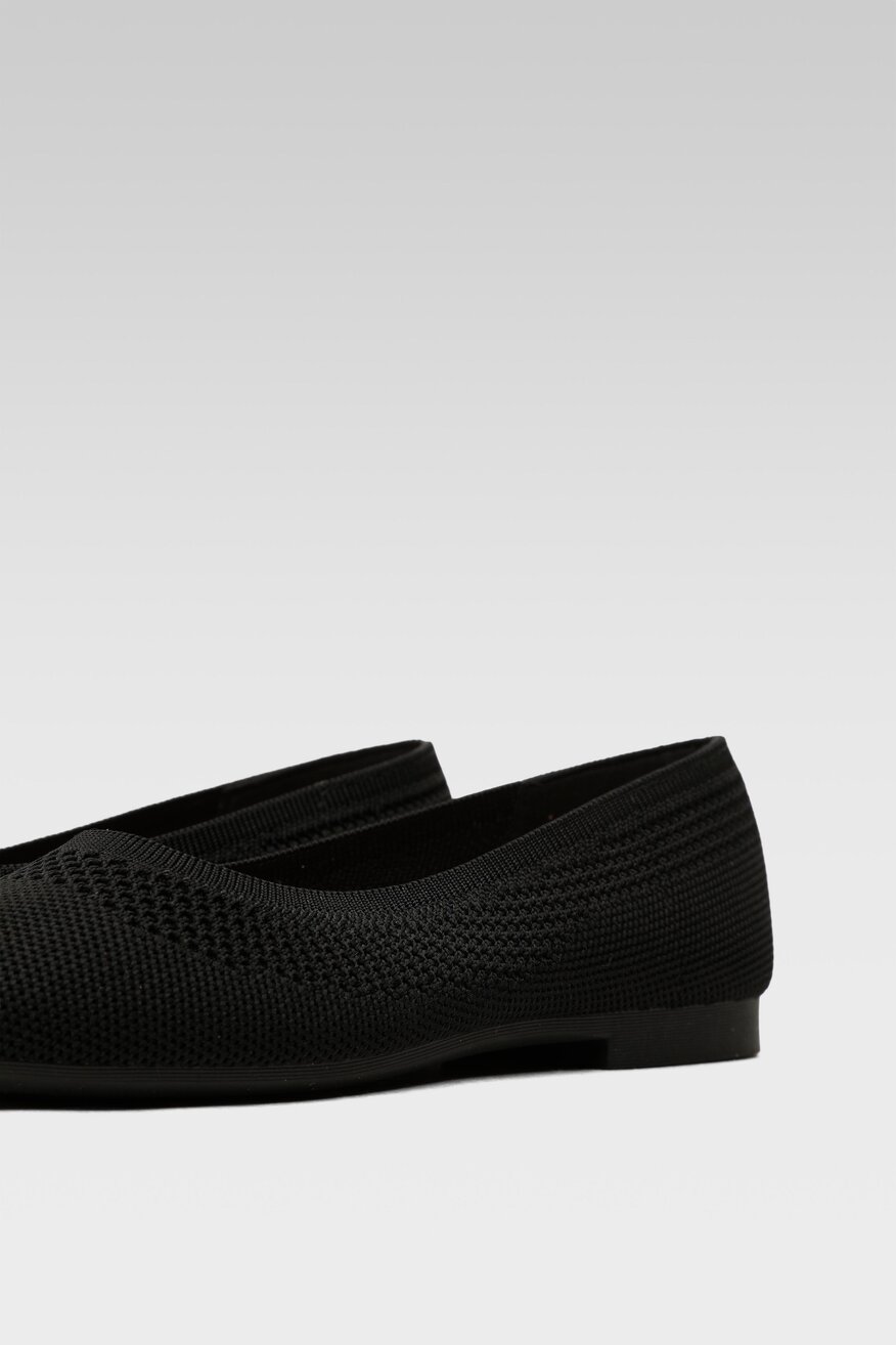 Baleriny Jenny Fairy WSS20594-05 Czarny