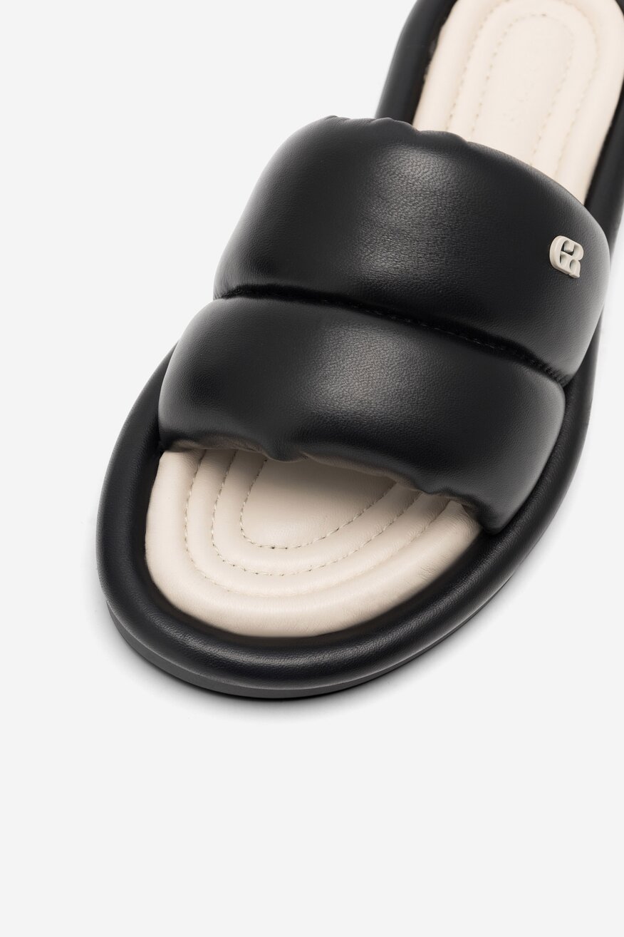 Klapki Gino Rossi ALMERIA-01 Czarny