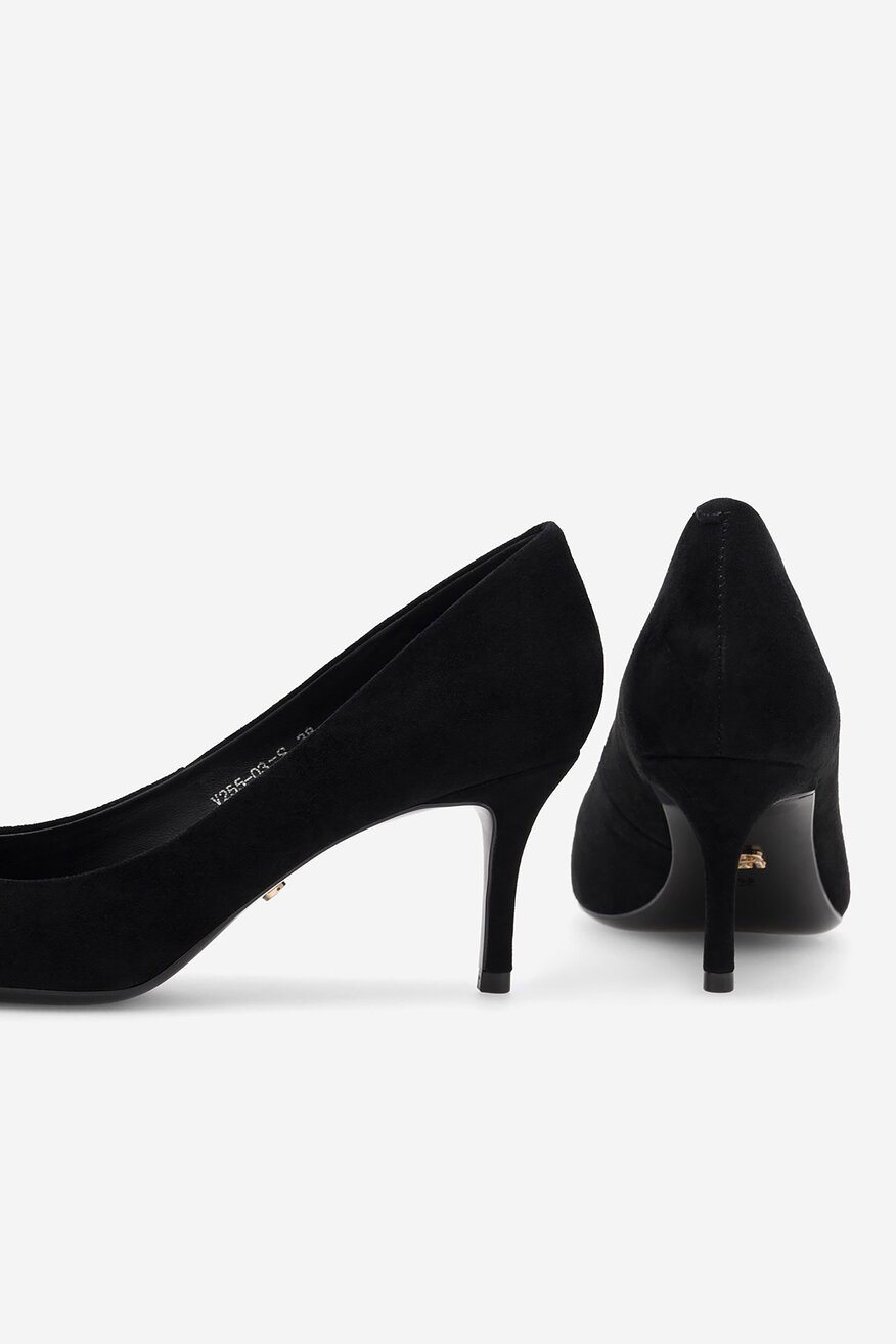 Czółenka Gino Rossi V255-03-S Czarny