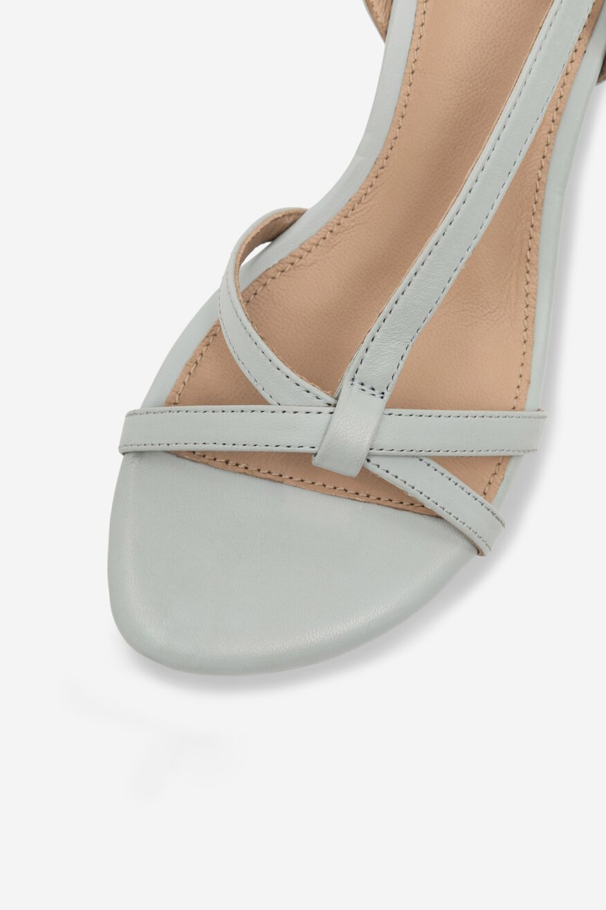 Sandały SIMPLE 107171 Niebieski jasny