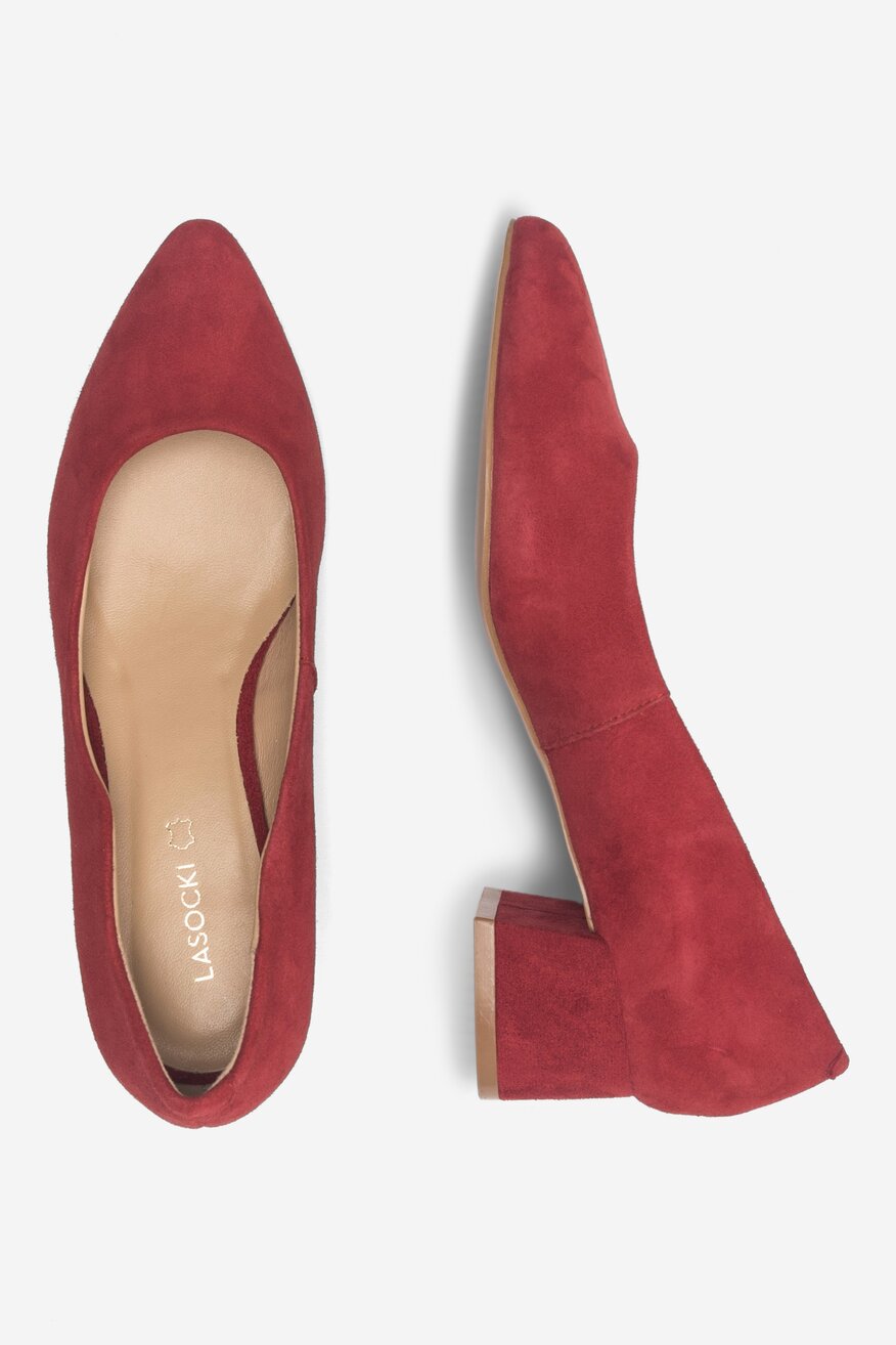 Czółenka Lasocki WYL3406-1ZA Czerwony