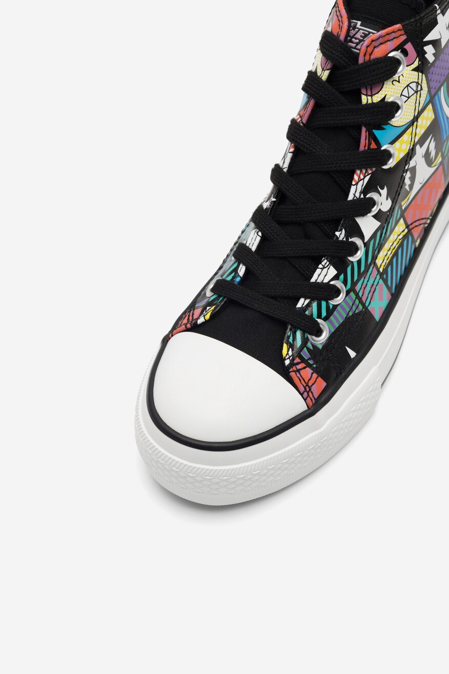 Trampki Sprandi GP40-AW23-118WBPPG Czarny