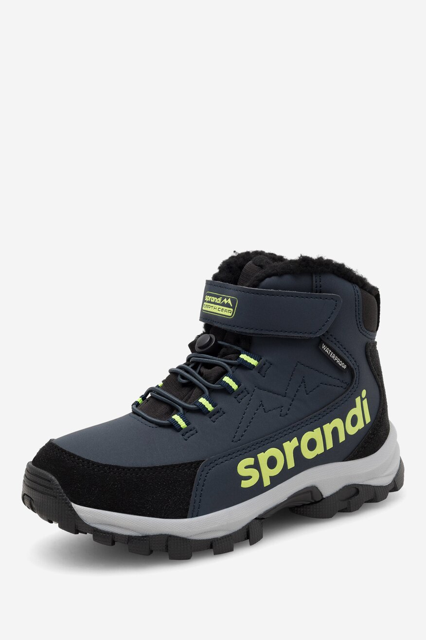 Trzewiki SPRANDI EARTH GEAR WINTER WAVE SCP86-25067 Granatowy